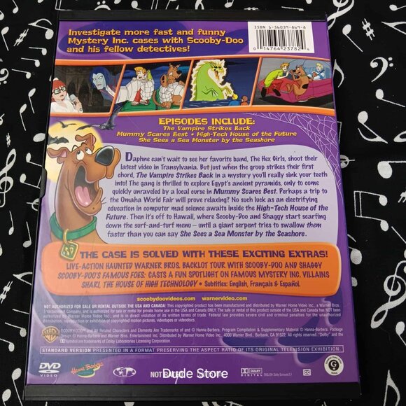 What's New Scooby-Doo? - Halloween Boos & Clues Vol. 3 - 4 Episodes - 2003 DVD - Picture 3 of 3